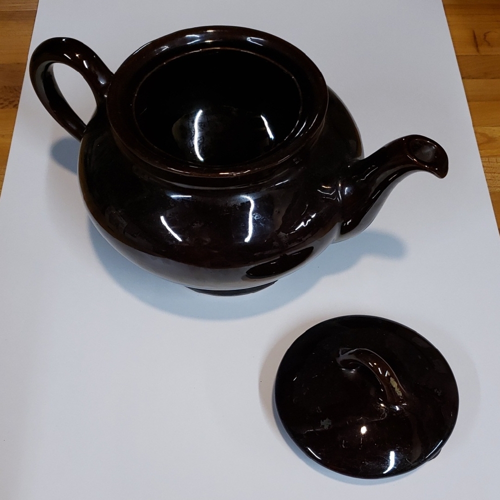 ROYAL Dripless Teapot Red Clay Pottery Vintage